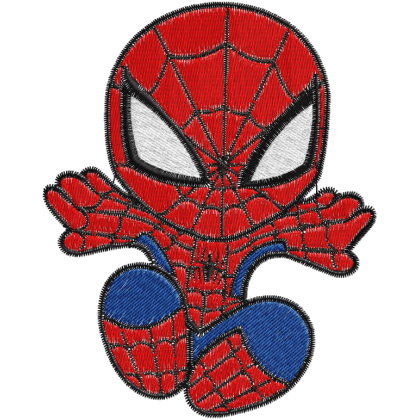 Matriz de Bordado Homem Aranha Baby 